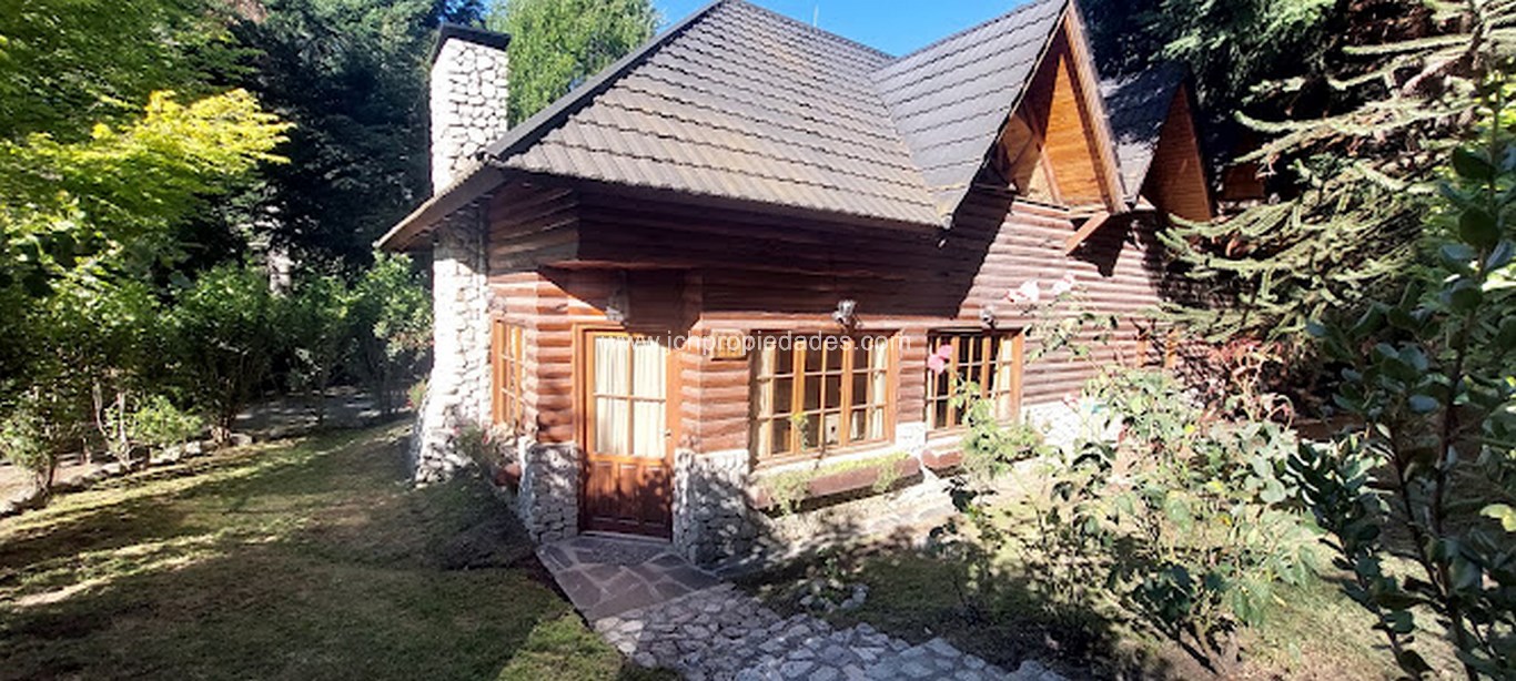 Dos cabañas en block en zona puerto – la villa – villa la angostura