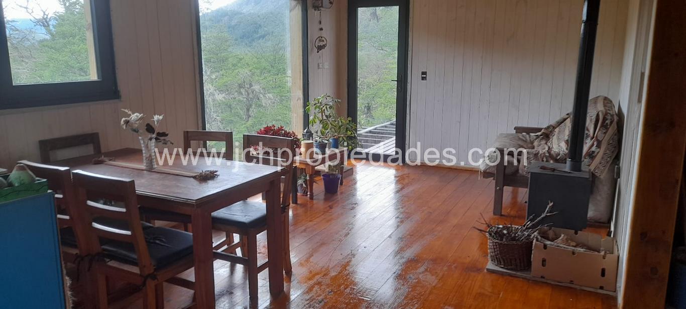 Cabaña en lago hermoso sobre lote de 2851 m2 – parque nacional lanin patagonia