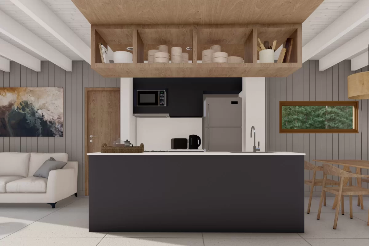 C154 casa estilo nórdico en barrio norte – villa la angostura
